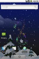 Winter Snow Live Wallpaper capture d'écran 1