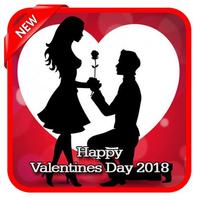 Happy Valentines Day 2018 Affiche