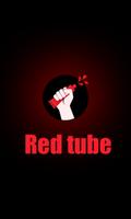 Red tube poster