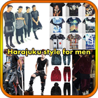 Harajuku style for men icône