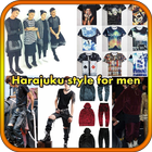 Harajuku style for men ไอคอน