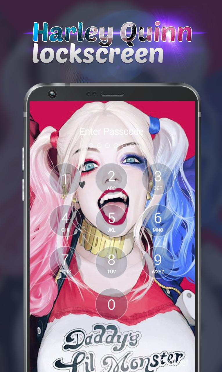 Descarga de APK de Harley Quinn Lock Screen HD para Android