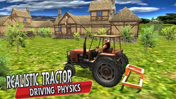Véritable simulateur 3D tracteur récolte agricole capture d'écran 1