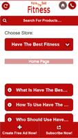 Free Internet Marketing Ads For Fitness Products Poster