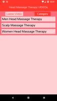 Head Massage Therapy VIDEOs ภาพหน้าจอ 2