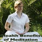 Health Benefits of Meditation Zeichen