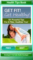 Health Tips Book پوسٹر