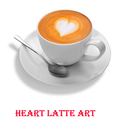 Serce Latte Art aplikacja