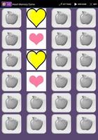 برنامه‌نما Heart Memory Game عکس از صفحه