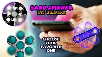 hand Spinner Live Hintergrund Plakat