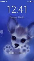 Chihuahua Dog Little Cute Puppy HD Wallpaper Lock โปสเตอร์