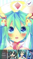 Hatsune Pop Music Cute Kawaii Girl HD App Lock capture d'écran 2