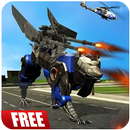 Robot Cop : Future City Wolf Helicopter Transform APK