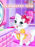 Hello Love Kitty Salon : Cat Care Meow Meow Affiche