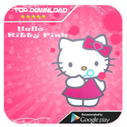 Hello Kitty Pink Fond d'écran icône