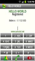 Hello world Dialer تصوير الشاشة 2