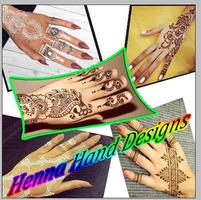 Henna Hand Design poster