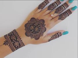 Henna Art Affiche