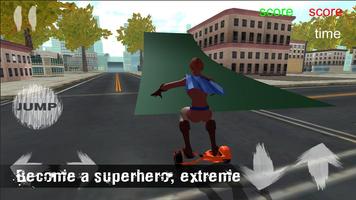 Hero Girl Hoverboard capture d'écran 3