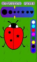 Ladybug (ladybird) paint app capture d'écran 1