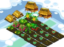 Fruit and vegetable farm Games capture d'écran 2
