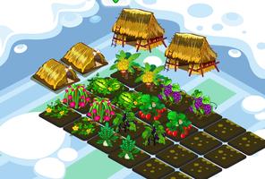 Fruit and vegetable farm Games capture d'écran 3