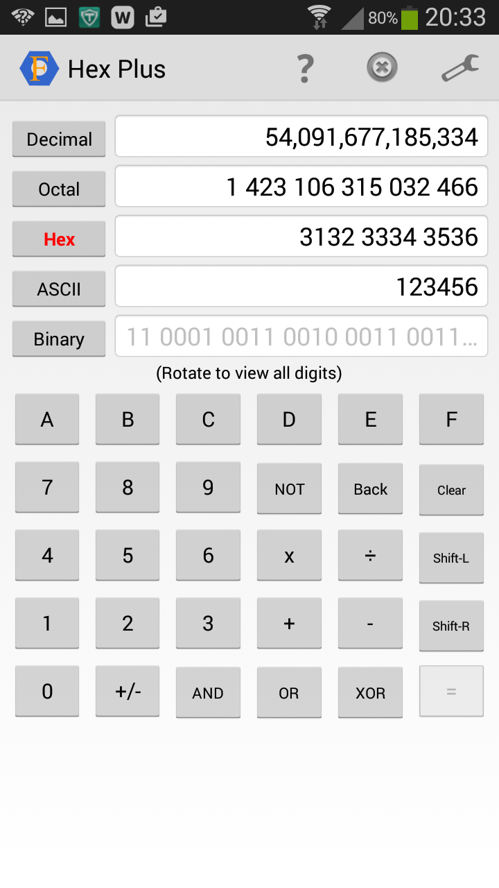 Hex Converter Plus for Android - APK Download - 