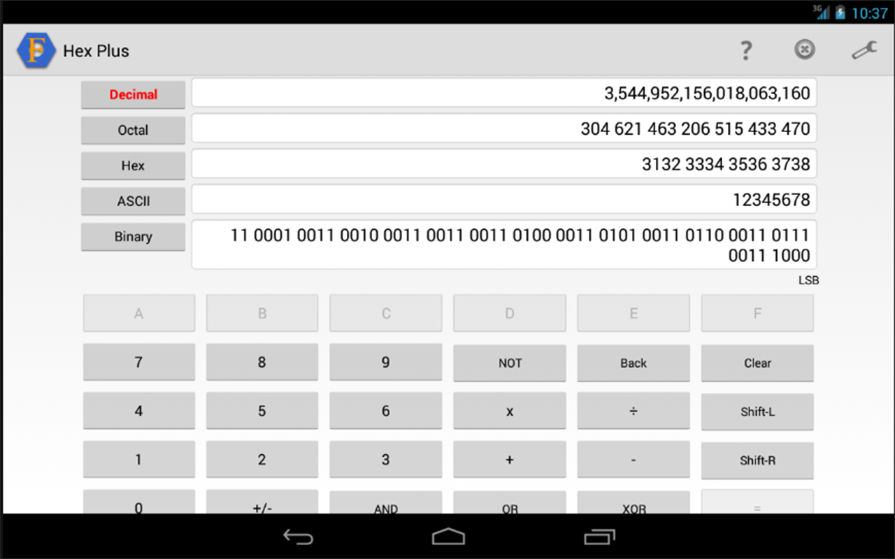 Hex Converter Plus for Android - APK Download - 