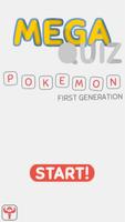 MEGA QUIZ POKEMON - 1ª Gen Poster