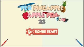 PPAP - Pen Pineapple Apple Pen Cartaz