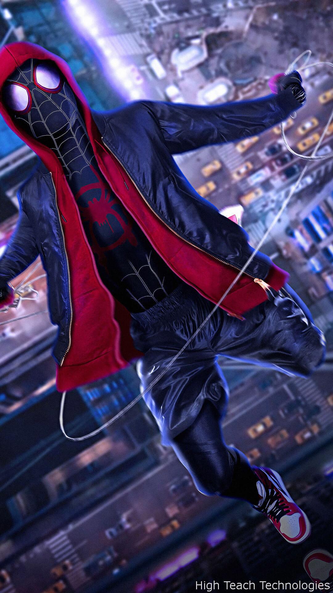  Spiderman  Into The Spider Verse Live  Wallpaper  for Android 