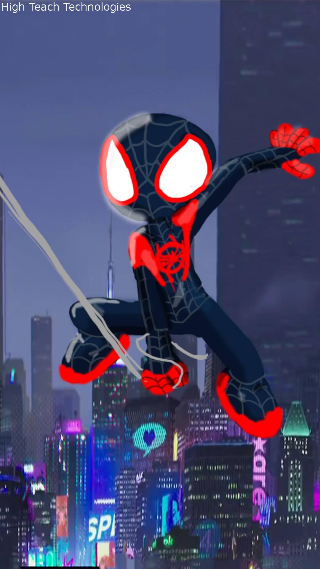 Spiderman Into The Spider Verse Live Wallpaper APK for Android Download