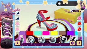 High Heels Designer Girl Games পোস্টার