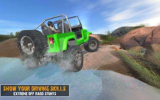 Extreme toutterrain 4x4 Jeep Racing Simulator 2018 Affiche