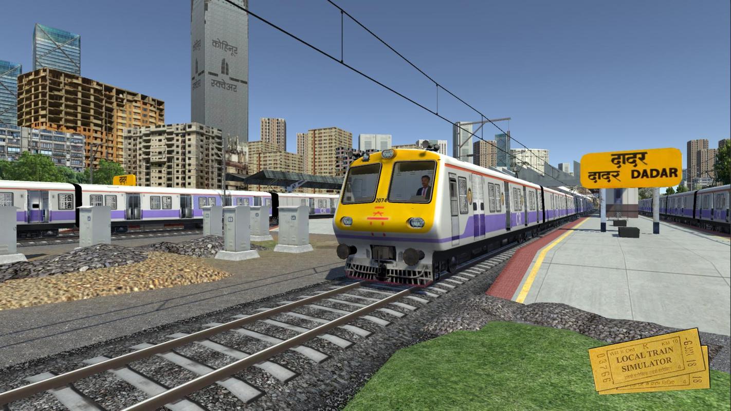 Indian train simulator new horn game 2