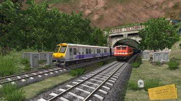 Simulateur de train local indien capture d'écran 1
