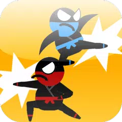 Jumping Ninja Fight : Two Player Game APK download