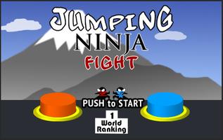 Jumping Ninja Fight : Two Player Game ポスター