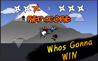 Jumping Ninja Fight : Two Player Game capture d'écran 3