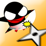 Jumping Ninja Shuriken : two Player game icon