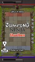 Jumping Ninja Shuriken : two Player game पोस्टर