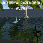 Raft Survival Single Mode 3D icône