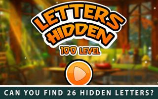 Hidden Letters 100 Level : Hidden Objects Game imagem de tela 2