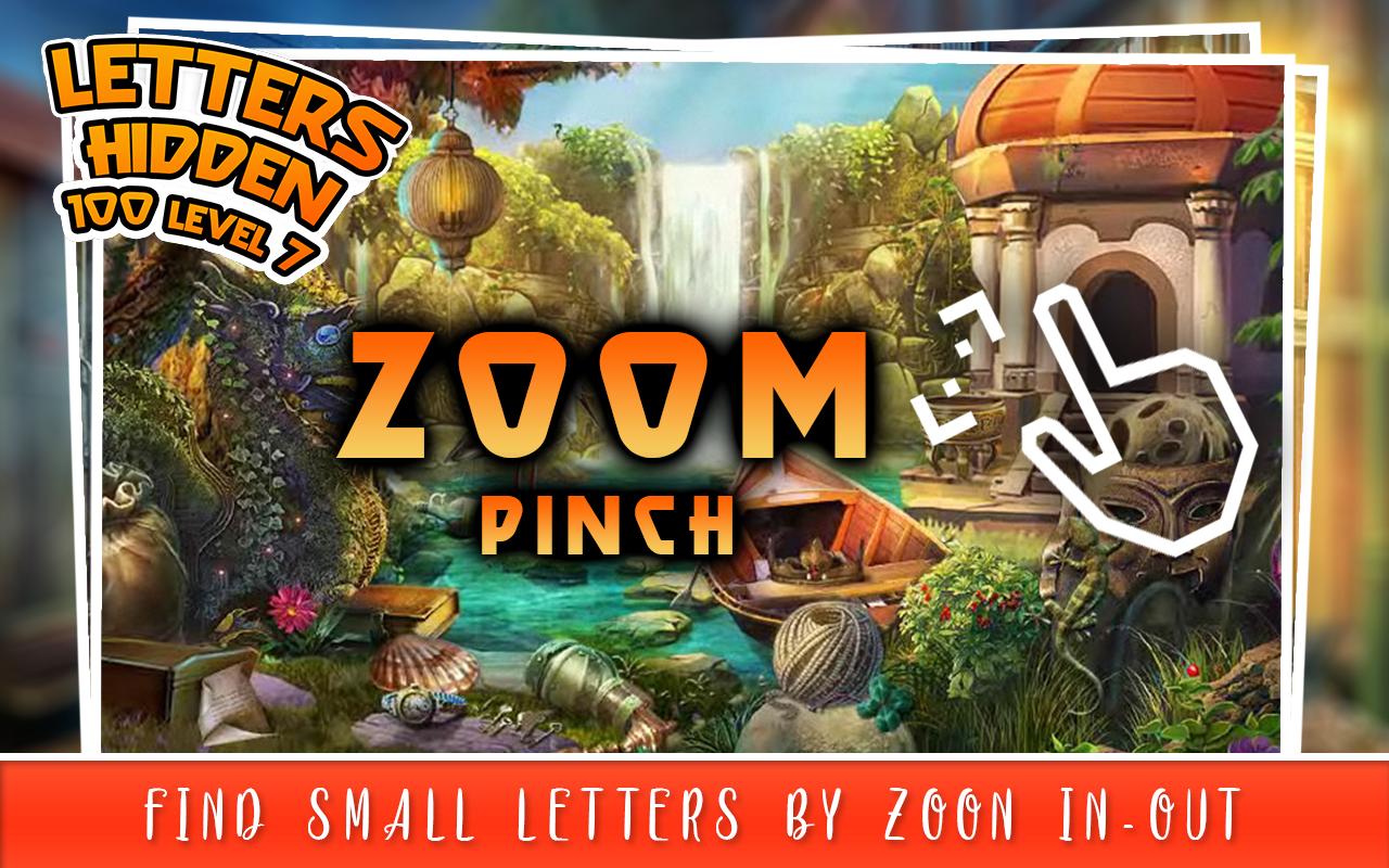 hidden letters 100 level : hidden objects game #7 for android - apk