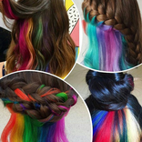 Hidden Rainbow Hair
