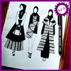 Hijab Design sketches-icoon