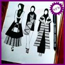 Hijab Design sketches APK