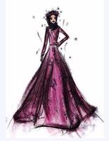 Hijab Design sketches syot layar 2