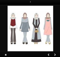 Hijab Design Sketches скриншот 2