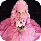 Robe de mariée moderne Hijab icône